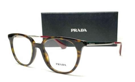 Prada PR 13UV 2AU1O1 Glasses Havana 